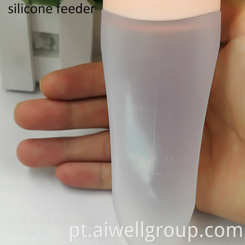 Silicone Baby Squeeze Weaning Feeder